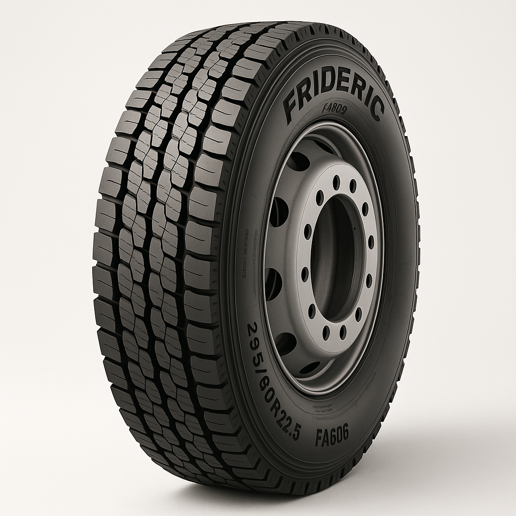 Neumático Frideric FA606 295/80R22.5 – Dirección Alta en Ruta