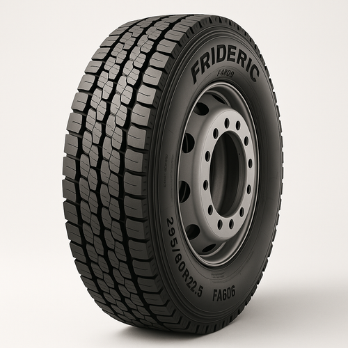 Neumático Frideric FA606 295/80R22.5 – Dirección Alta en Ruta