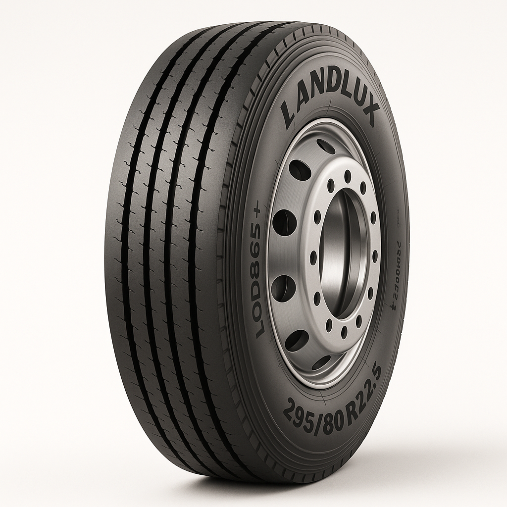 Landlux LOD865+ | 295/80R22.5 | Neumático de tracción premium, máxima durabilidad, estabilidad y alto kilometraje.