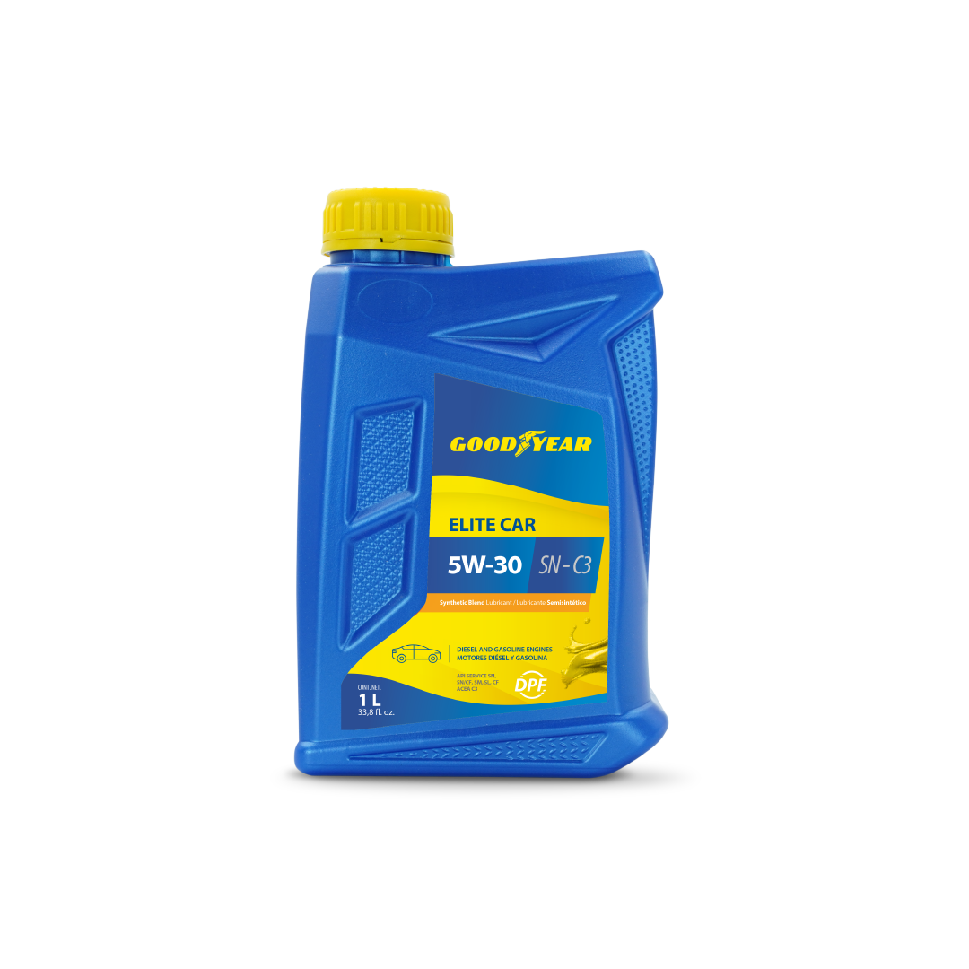 Aceite Goodyear Elite Car 5W30 SN/CF Semi Sintetico 1 Litro
