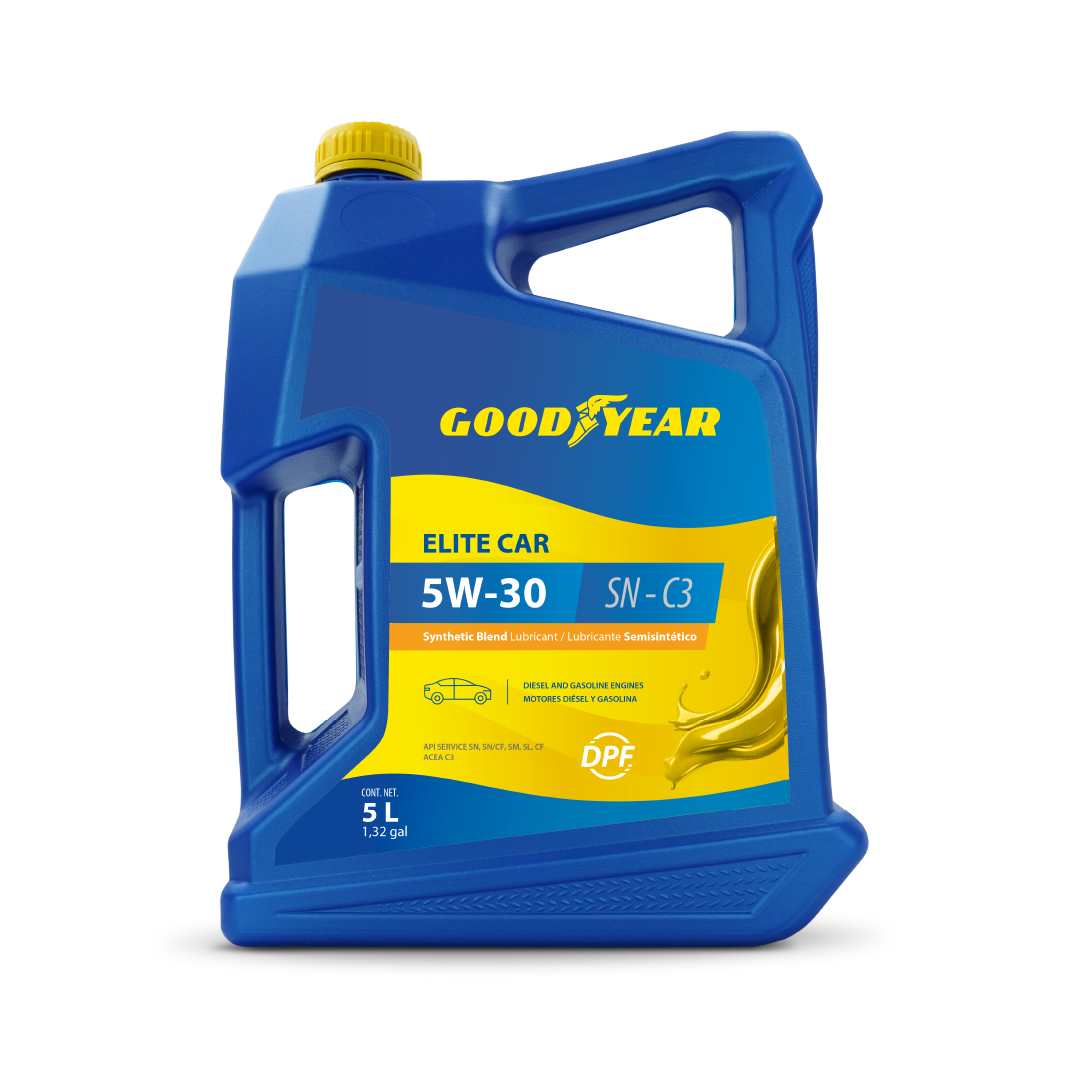 Aceite Goodyear Elite Car 5W30 SN/CF Semi Sintetico 5 Litros