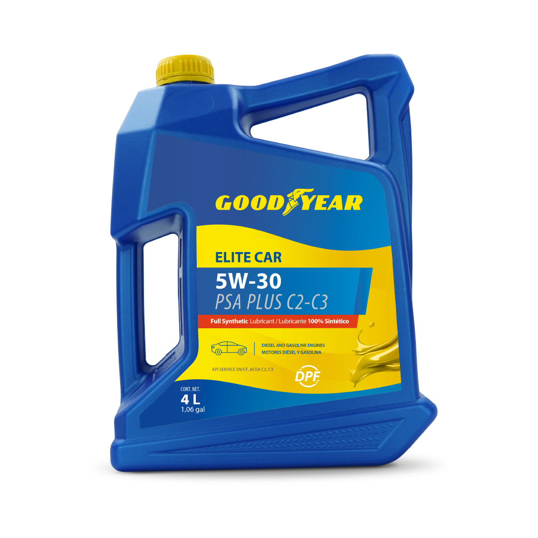 Aceite Goodyear Elite Car 5W30 PSA Sintetico 4 Litros