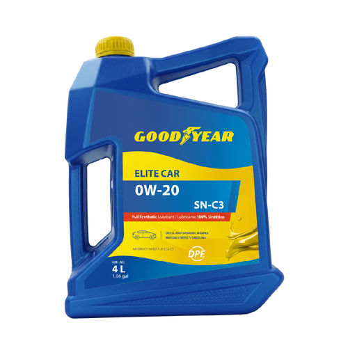Aceite Goodyear Elite Car 0W20 PSA Full Sintetico 4 Litros