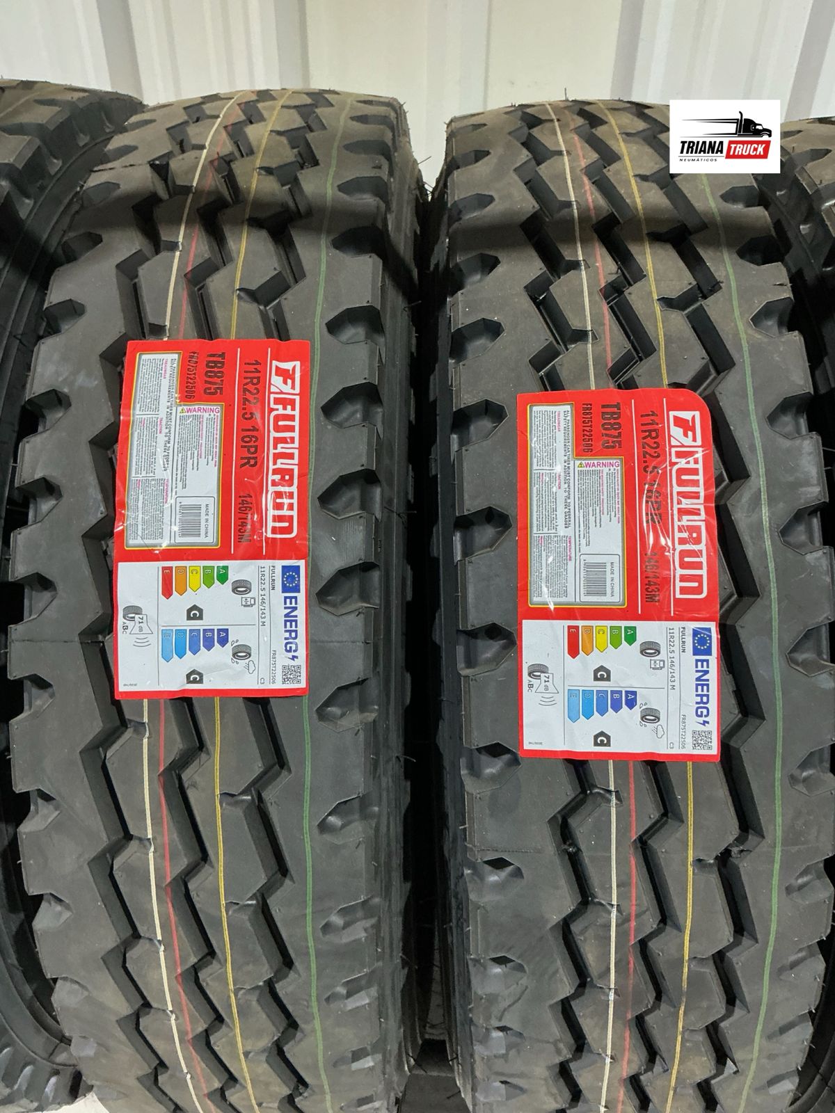 Neumático Camión FULLRUN TB875 11R22.5 PR16 | Mixto