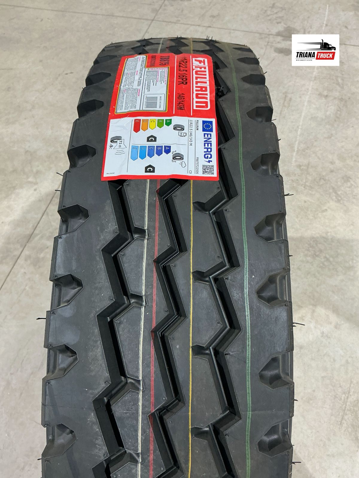 Neumático Camión FULLRUN TB875 11R22.5 PR16 | Mixto